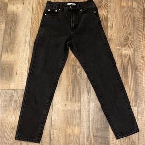 Black mom jeans from Adika